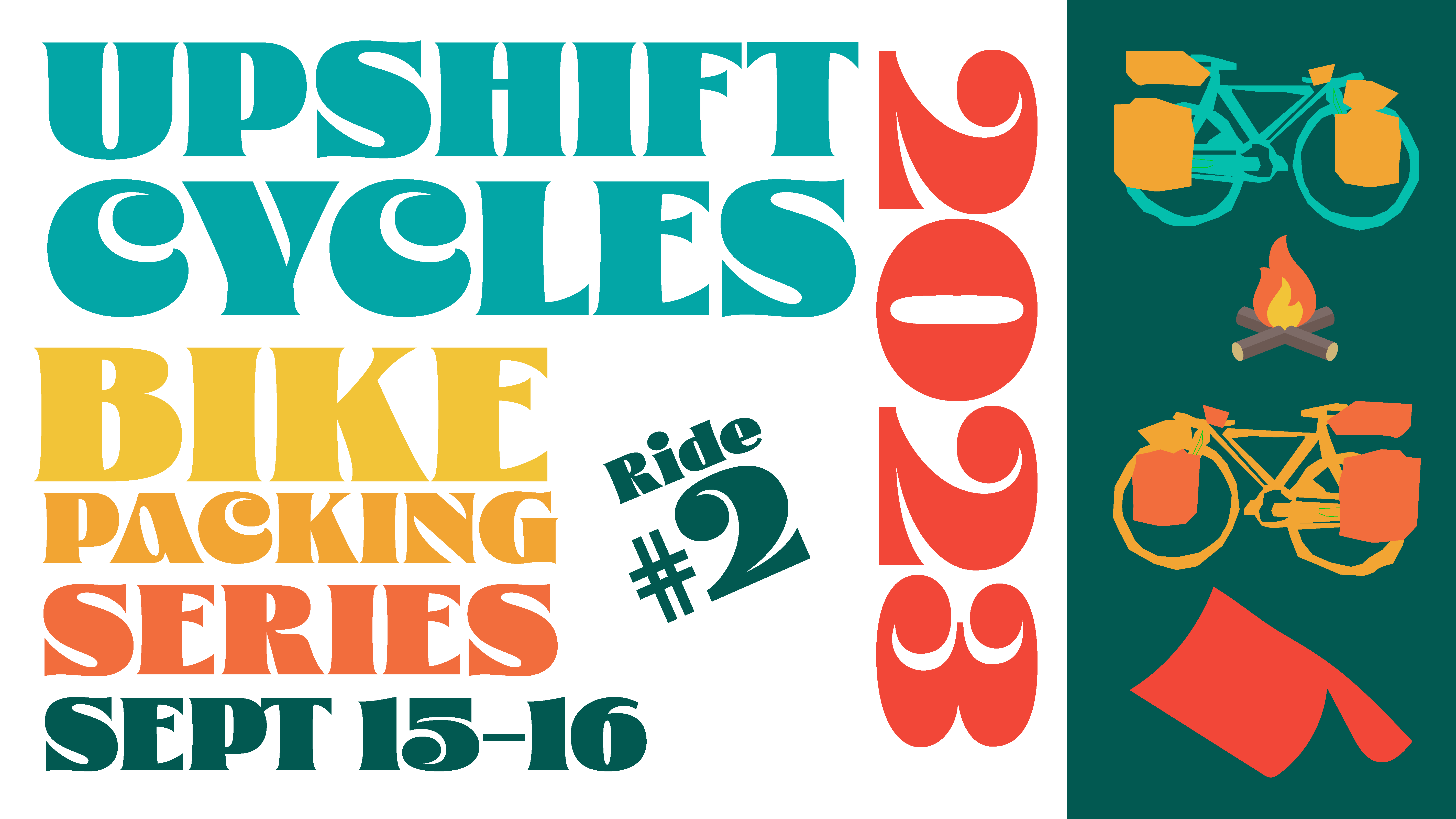 Upshift Cycles Bikepacking Series #2 September 15-16, 2023