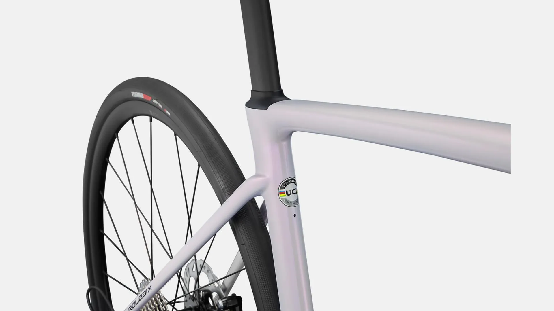 Specialized Roubaix Sport Road Bike in UV Lilac Black Black