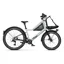 Woom NOW 5 ice blue/carbon black Kids' Bike 24/20 Cargo