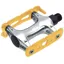 All-City Standard Track Pedals in Gold/Silver