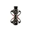 Arundel Mandible Bottle Cage in Red/Black