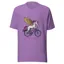 Upshift Cycles Unicorn Alicorn T-Shirt Lavendar