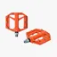 Shimano PD-GR400 Deore Flat Pedals in Orange